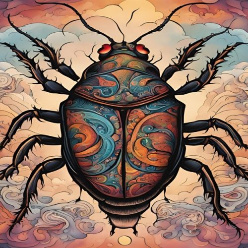 Tato Kecoak di Punggung Telapak Tangan